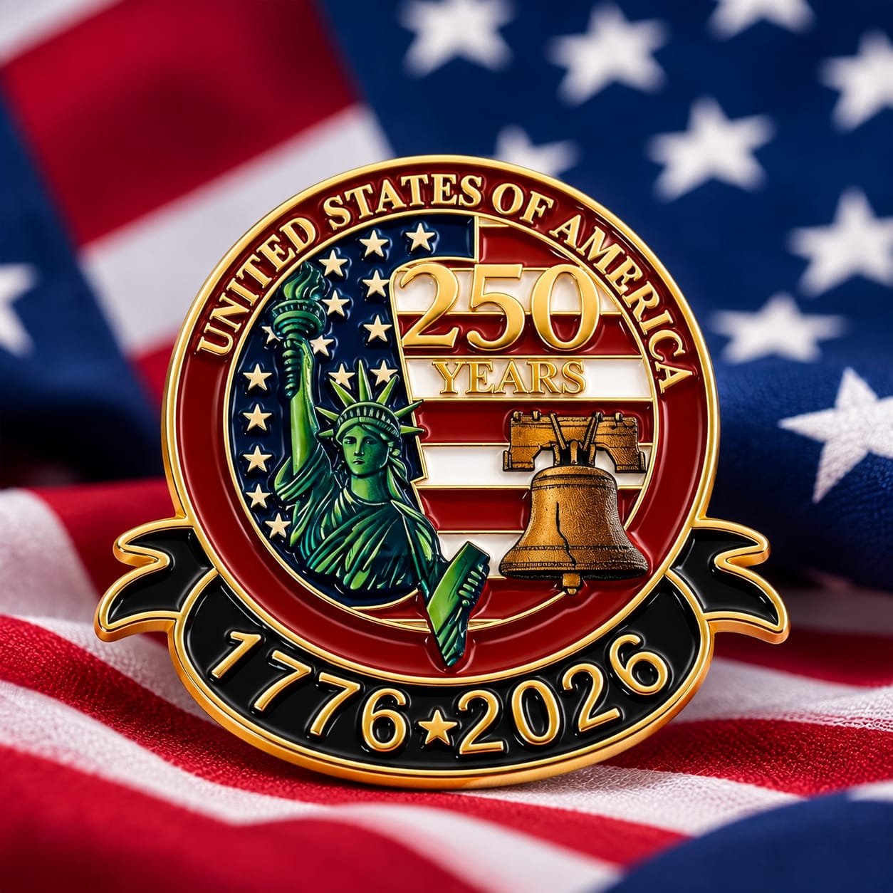 Pin Conmemorativo 250 Años de América